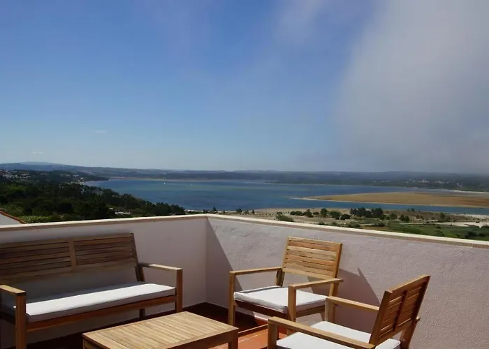 公寓 Casa Feliz Obidos Lagoon And Sea View
